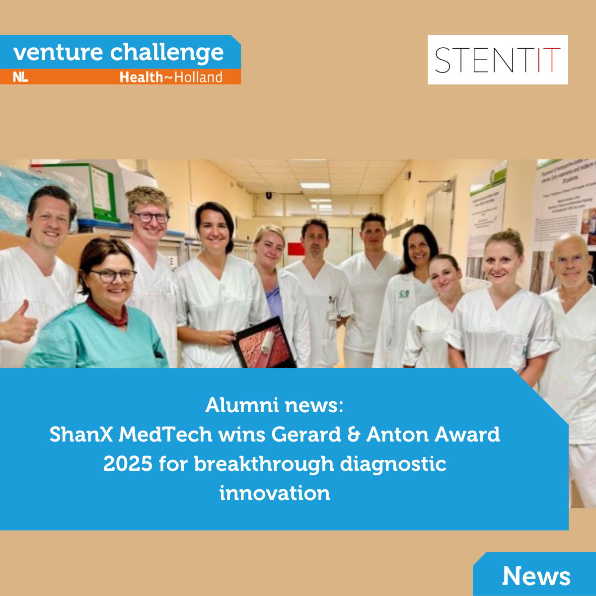 STENTiT reaches clinical milestone with first-in-human trial