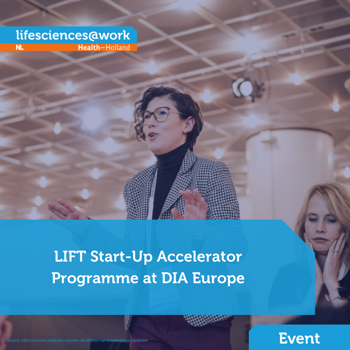 LIFT Start-Up Accelerator Programme at DIA Europe