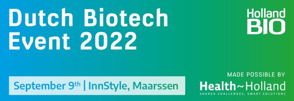 Banner Dutch Biotech event