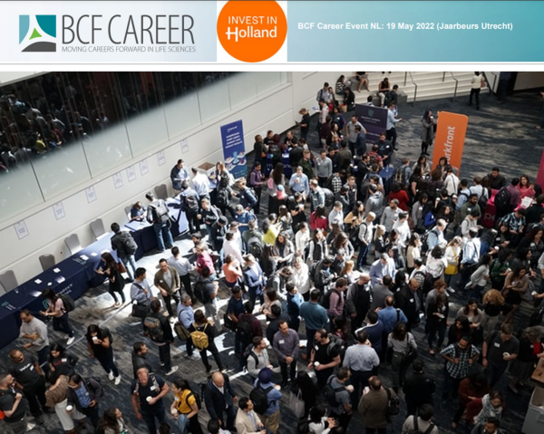 bcf career event banner en stockfoto