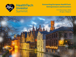 HealthTech Investor Summit, 9-11 december 2024, Bruges, Belgium. Connecting European HealthTech Entrepreneurs and Investors. 