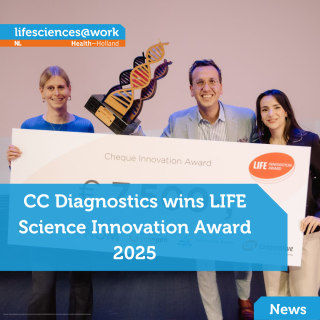 Alumni news: CC Diagnostics wins LIFE Science Innovation Award 2025