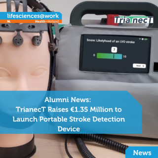 Alumni News: TrianecT Raises €1.35 Million to Launch Portable Stroke Detection Device