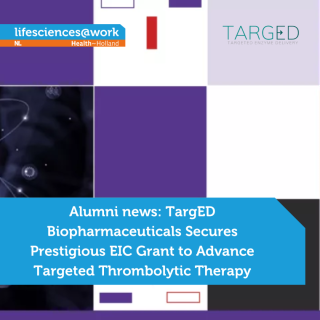 Alumni news: TargED Biopharmaceuticals Secures Prestigious EIC Grant to Advance Targeted Thrombolytic Therapy