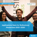 Applications Open for BioBusiness Masterclass 2025–2026